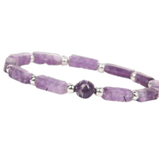 Jewelry, Gifts, amethystbracelet, hematiteanklet