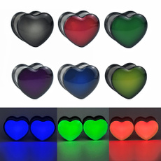 Heart, earstretcherexpander, Jewelry, Stud Earring