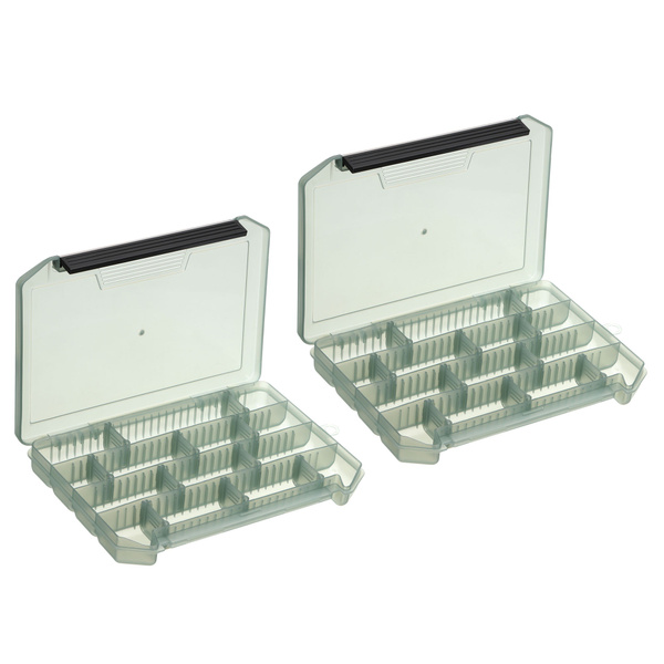 Tackle Box Fishing Tackle Box 2 Pack Storage Box Transparent