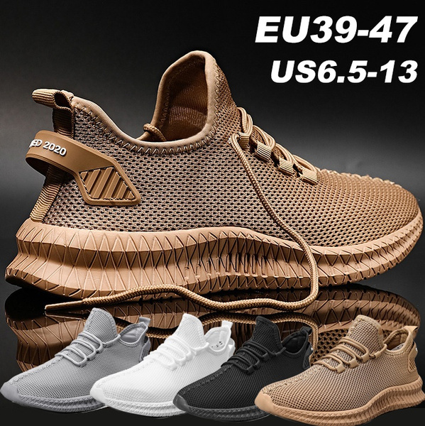 Men's Lightweight Running Shoes Mesh Casual Sneakers for Men Breathable Training Tennis Shoes Wish