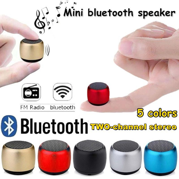 Mini Portable Bluetooth Speaker Wireless Loudspeaker Pairable Mini ...