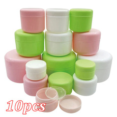 travelfacecreamcontainer, lotioncosmeticcontainer, facecreamcontainer, plasticemptymakeupjar