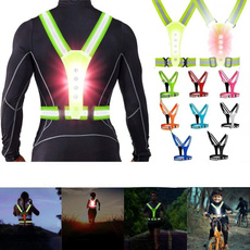 Vest, Adjustable, Cycling, warningsafetyvest