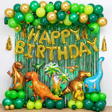 happybirthday, kidsbirthdayparty, Garland, dinosaurbirthdayparty