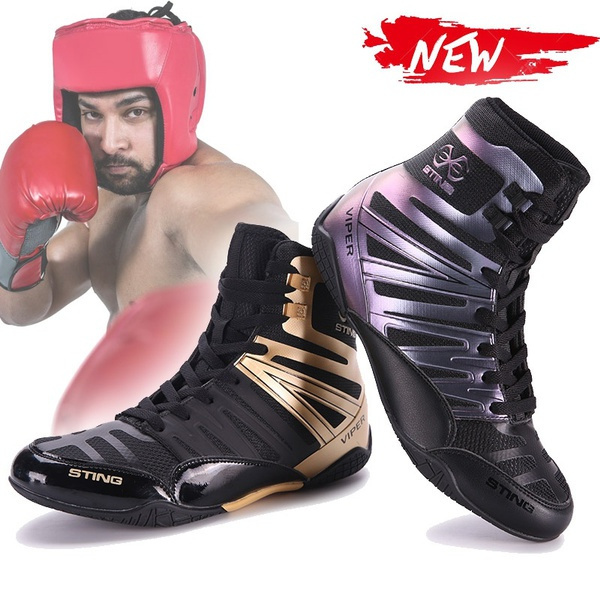New Classic Men Boxing Shoes Wrestling Shoes Fitness Boxing Training