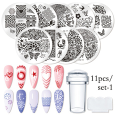 butterfly, stampplate, nailarttemplate, nailstamper