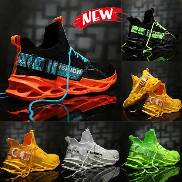 Fashion Mens Sports Running Shoes Breathable Sports Sneakers