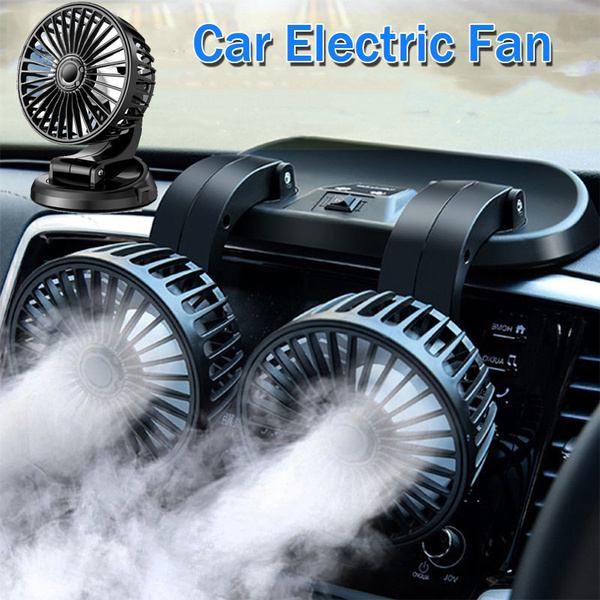 2023 12V/24V Car Electric Fan Two Speed Control Cooler Auto Air Cooling