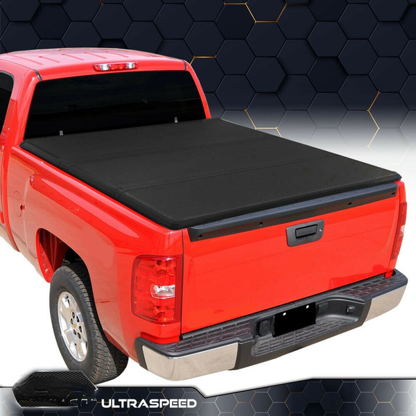 Fit For 2014-2018 Silverado/Sierra 5.8Ft Short Bed Tri-Fold Hard ...