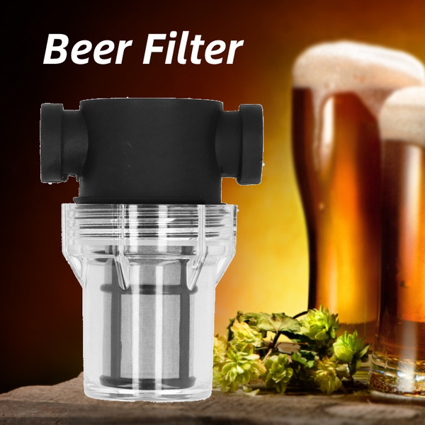 Brewing Beer Filter, Beer Inline Filter Strainer For Home Brewing 150 80 Mesh Water And Beer