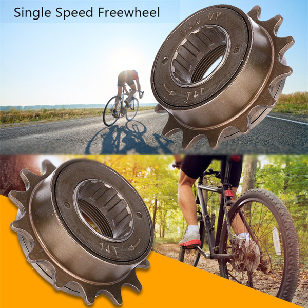 Bike Accessory Single Speed Freewheel 18t Threaded Freewheel