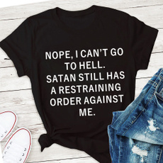 Funny, Tees & T-Shirts, Women's Casual Tops, Necks