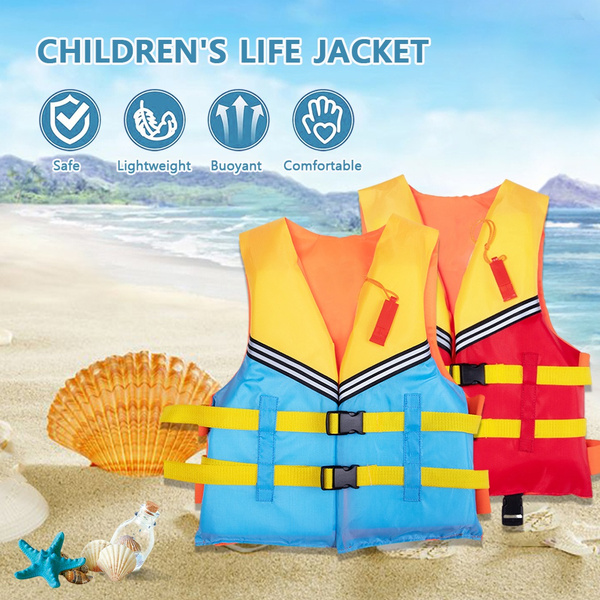 2022 New Professional Children's Life Jacket Swimming Vest Swimming