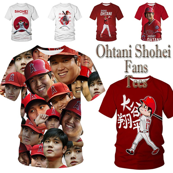 Ohtani Shohei Fans T-shirts Classic Men Women Summer Casual Fashion Tops  High Quality Round Neck Short Sleeve Printed Tees おおたに しょうへい