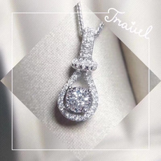 DIAMOND, Anniversary Gift, Jewelry, moissanitenecklace