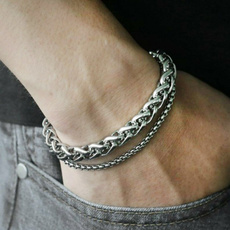 Steel, Charm Bracelet, Fashion, Jewelry