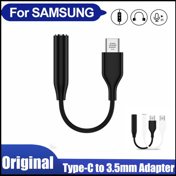 USB Type C To 3.5mm Jack Earphone Audio Cable for Samsung Galaxy S20