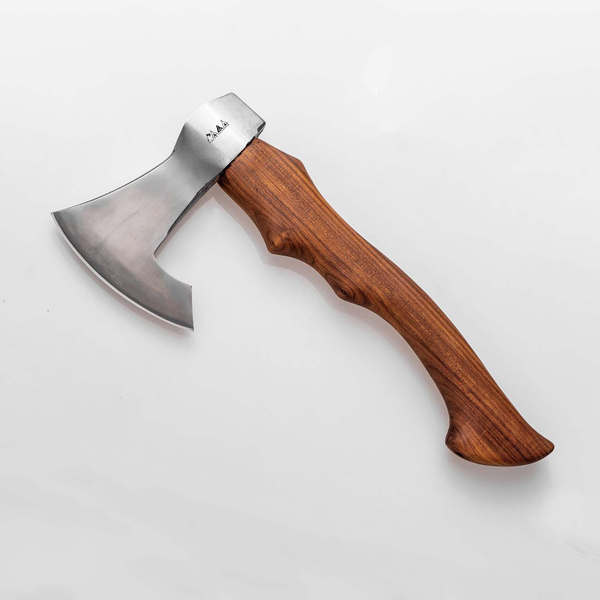 PALTA Viking Bearded 35cm Bushcraft Camping Axe with Walnut Handle