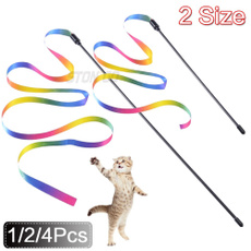 Funny, cattoy, Toy, rainbow
