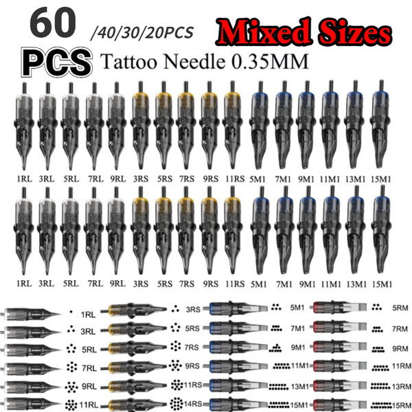 Mixed Cartridge Original Cartridge Tattoo Needles RL RS RM M1