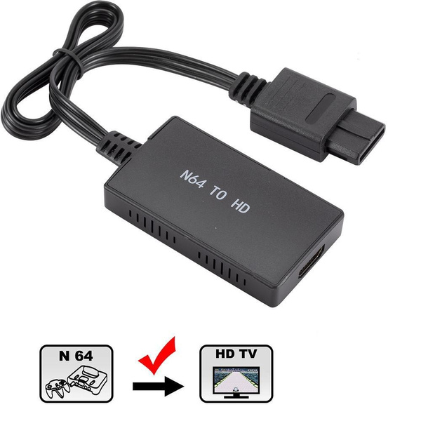N64 To HD Converter Support 16 9 And 4 3 Convert HD Cable For N64 Super N64 To Hd Converter Support 16 9 And 4 3 Convert Hd Cable For N64 Super