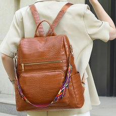 Shoulder Bags, Capacity, rucksack, leather