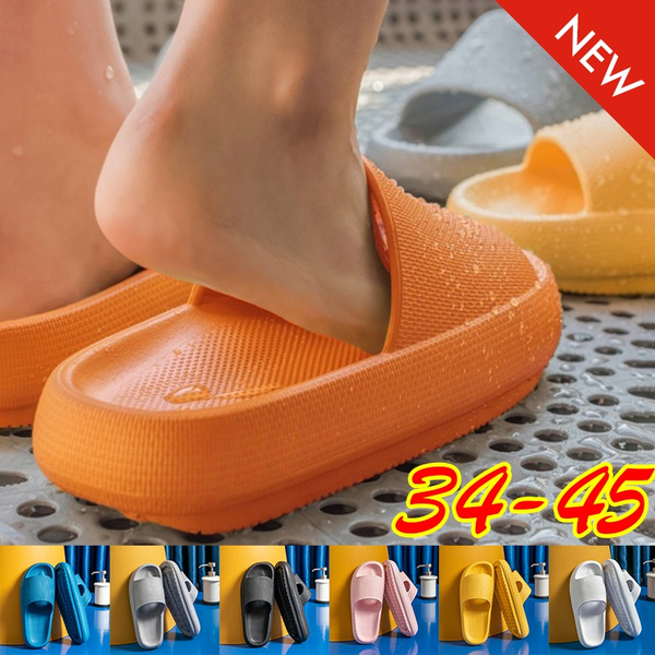 Mens Shower Shoes Cheap Unisex Home Slippers Summer Indoor Floor