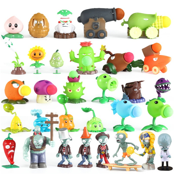 Plants vs Zombies PVZ Peashooter PVC Action anime Figure Model Toy ...