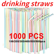 rainbow, partystraw, straw, bartool