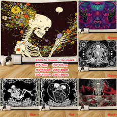 treetapestry, tapestryforbedroom, art, Skeleton