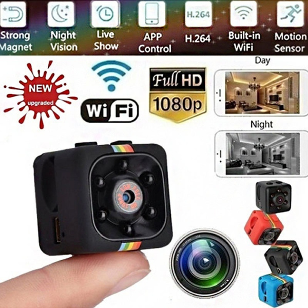 2022 New SQ12 Mini Micro HD/4K Camera Dice Video Night Vision HD 1080P