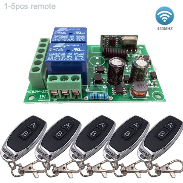 433mhz wireless remote control smart rf