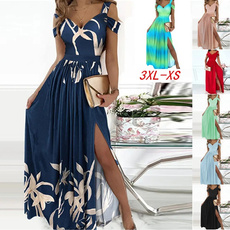 vestidoslargosdemujer, Summer, partydressesforwomen, robelongue