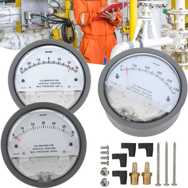 Differential Pressure Gauge Barometer Micromanometer Manometer Wish