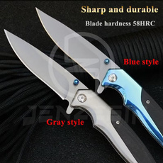 Steel, edc, foldingknifebrowningda80knife, Stainless Steel