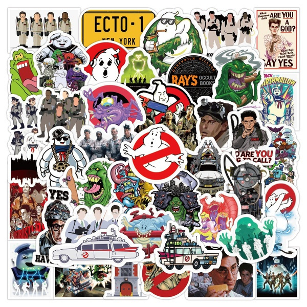50pcs Cartoon Ghostbusters stickers Ghostbusters graffiti Stickers for