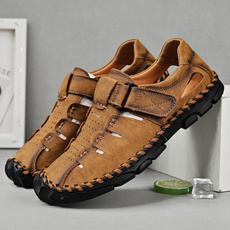 Sandals, casual leather shoes, leather shoes, summersandal