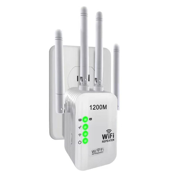 Long Range Extender Wireless WiFi Repeater Wi Fi Booster 2.4G/5Ghz Wi-Fi  Amplifier 1200 M Wifi Router Access Point