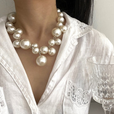 Collar, Moda, Joyería de pavo reales, pearls