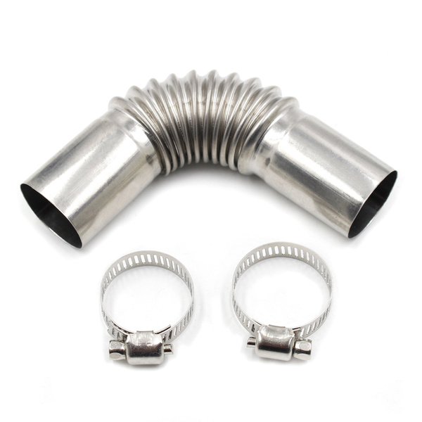 Car Boat Van Exhaust Tube Connector Elbow Pipe AirDiesel Parking Heater Exhaust Pipe Connectors