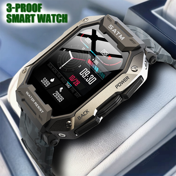 2024 New 3 proof Smart Watch Man 5ATM Waterproof Sport Fitness