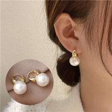Fashion, Jewelry, Pearl Earrings, Earring