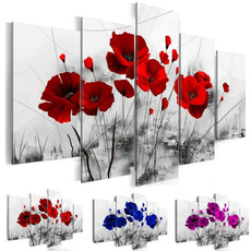 canvasart, Flowers, modern abstract oil painting, Home Decor
