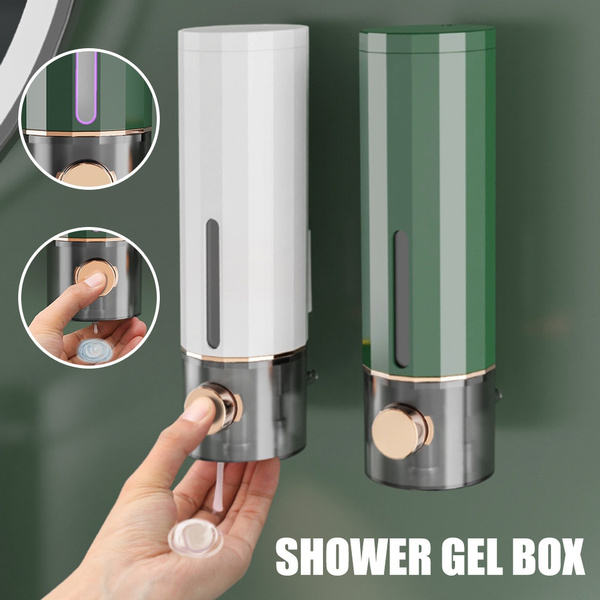 wall mount bath shampoo soap holder