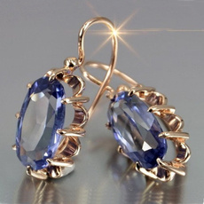 Fashion, moissanite earrings, pinksapphireearring, bluediamondearring