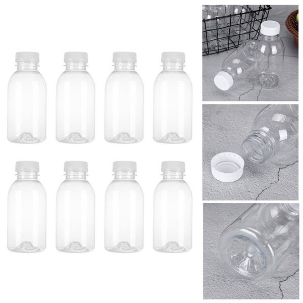 300/350/400ml Reusable Clear Plastic Bottles Juice Milk Containers