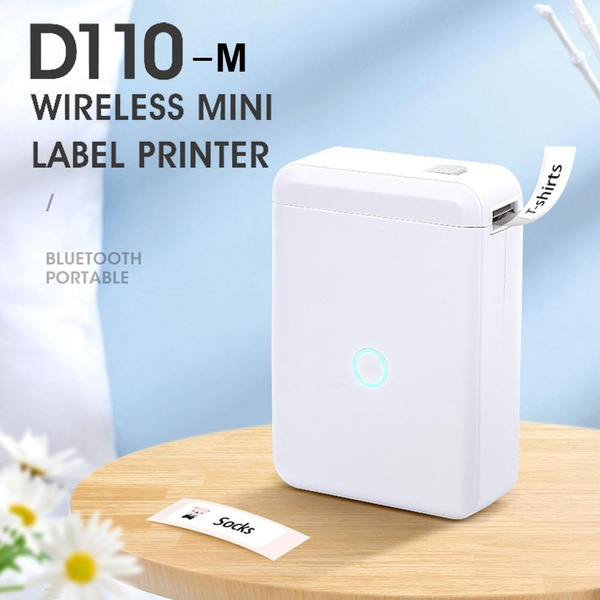 D110 Wireless Mini Printer Portable Pocket Label Printer Bluetooth