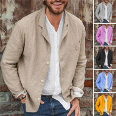Cotton, Jacket, men coat, Fashion