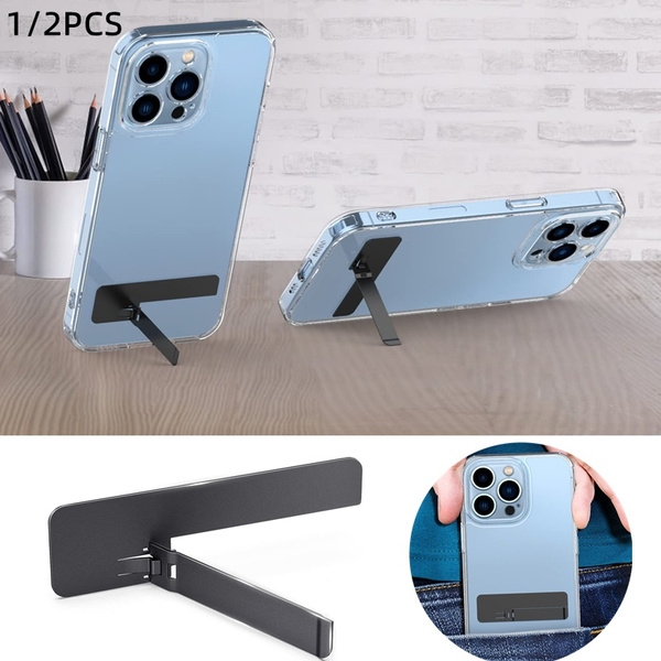 1/2 PCS Thin Kickstand for Cell Phone Case, Horizontal/Vertical Desk ...