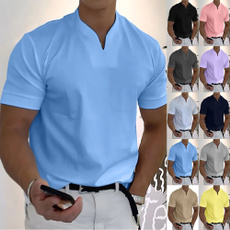 Plus Size, men clothing, Plus size top, short sleeves